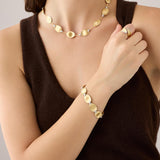 Marco Bicego Lunaria Twist 18ct Yellow Gold Diamond Ring