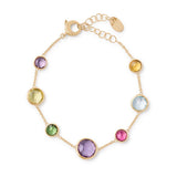 Marco Bicego Jaipur 18ct Yellow Gold Mixed Gemstone Bracelet