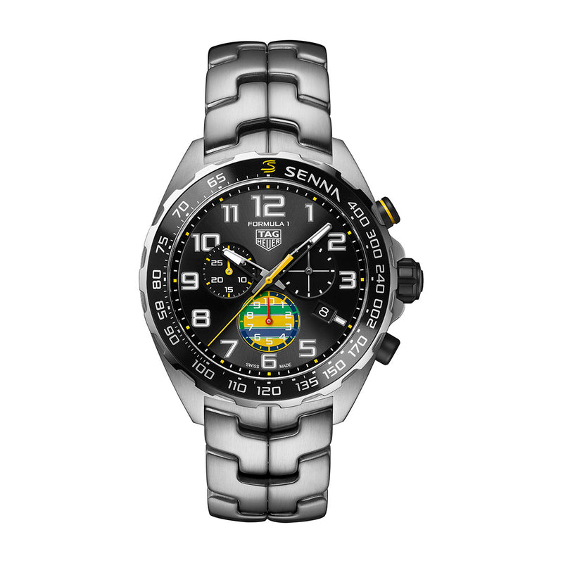 TAG Heuer Formula 1 Chronograph X Senna Steel