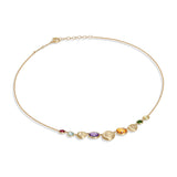 Marco Bicego Jaipur 18ct Yellow Gold Mixed Gemstone Necklace