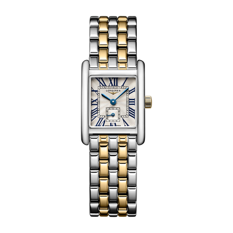 Longines Mini DolceVita Steel and Yellow Gold Capped