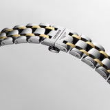 Longines DolceVita Steel and Yellow Gold