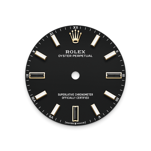 Black dial