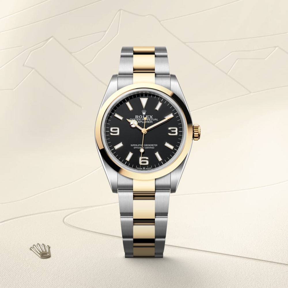 Rolex Explorer II in Yellow Rolesor, M124273-0001 - Mallory Jewellers
