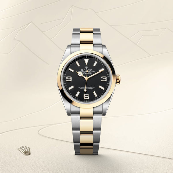 Rolex Explorer II in Yellow Rolesor, M124273-0001 - Mallory Jewellers