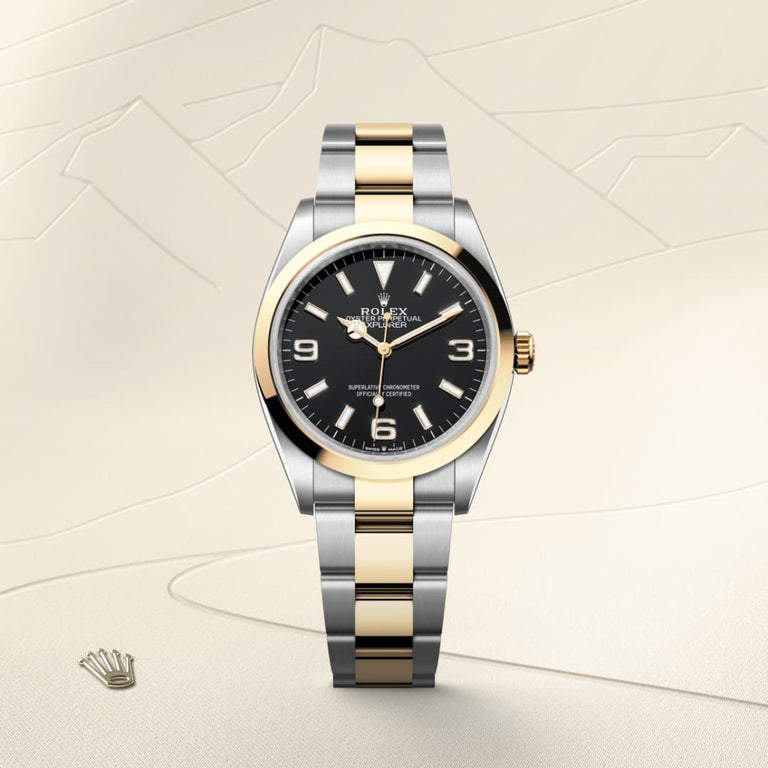 Rolex Explorer II in Yellow Rolesor, M124273-0001 - Mallory Jewellers
