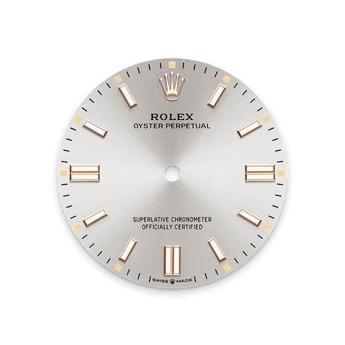Silver dial 
