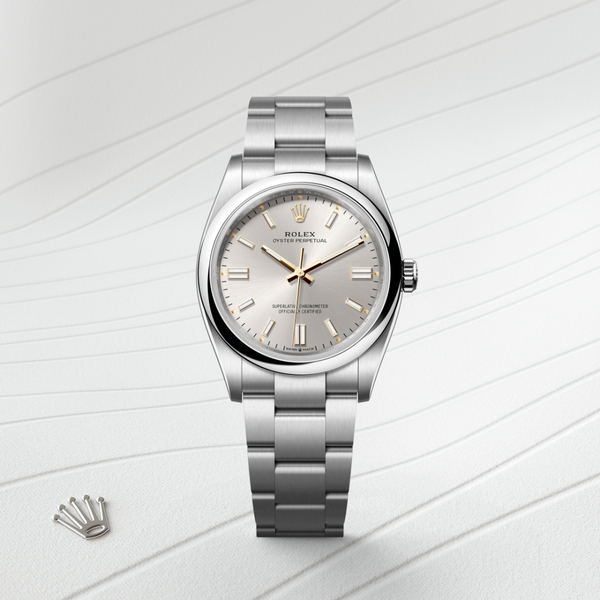 Rolex Oyster Perpetual 36 in Yellow gold, M126000-0001 - Mallory Jewellers