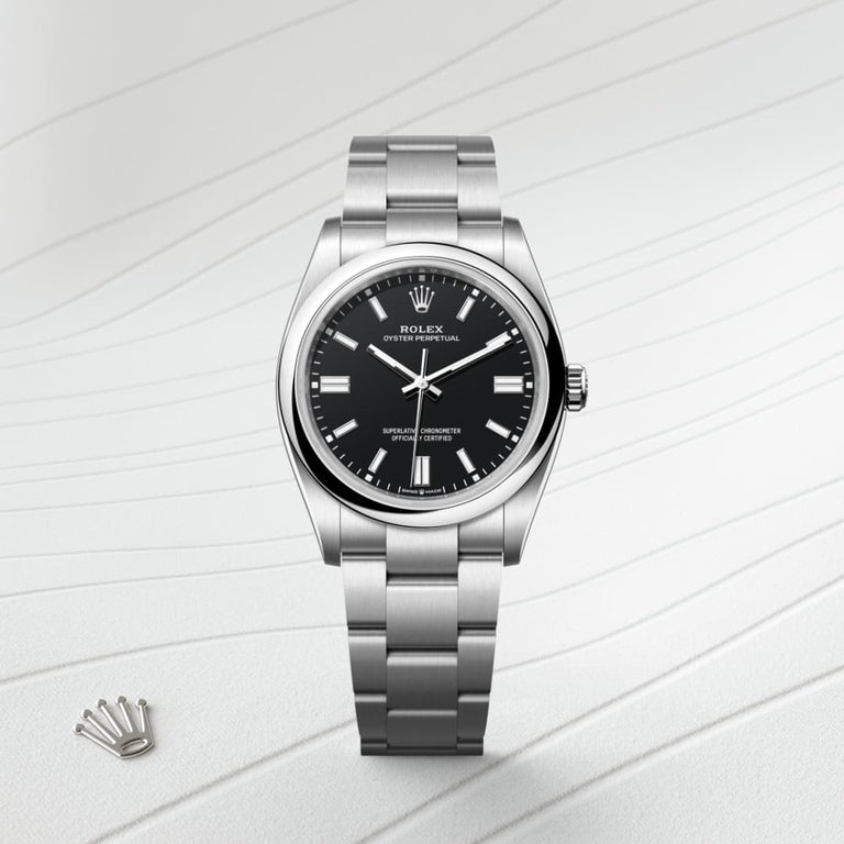 Rolex Oyster Perpetual 36 in Oystersteel, M126000-0014 - Mallory Jewellers