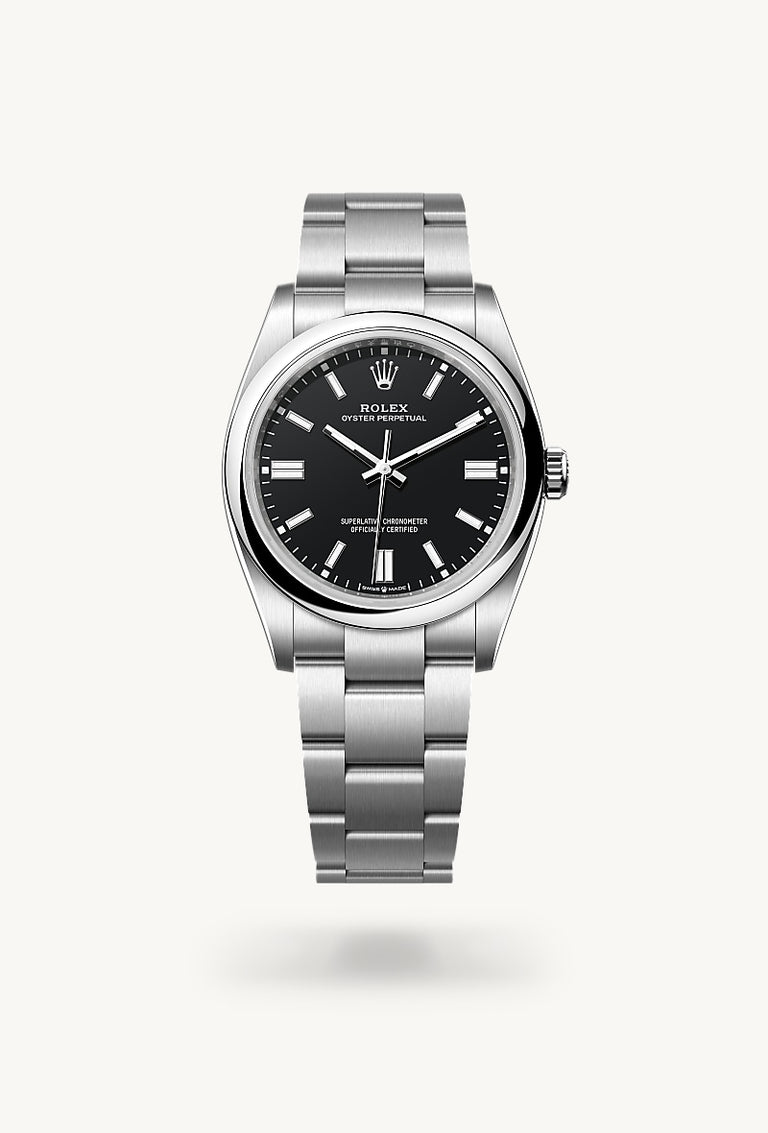 Rolex Oyster Perpetual 36 in Oystersteel, M126000-0014 - Mallory Jewellers