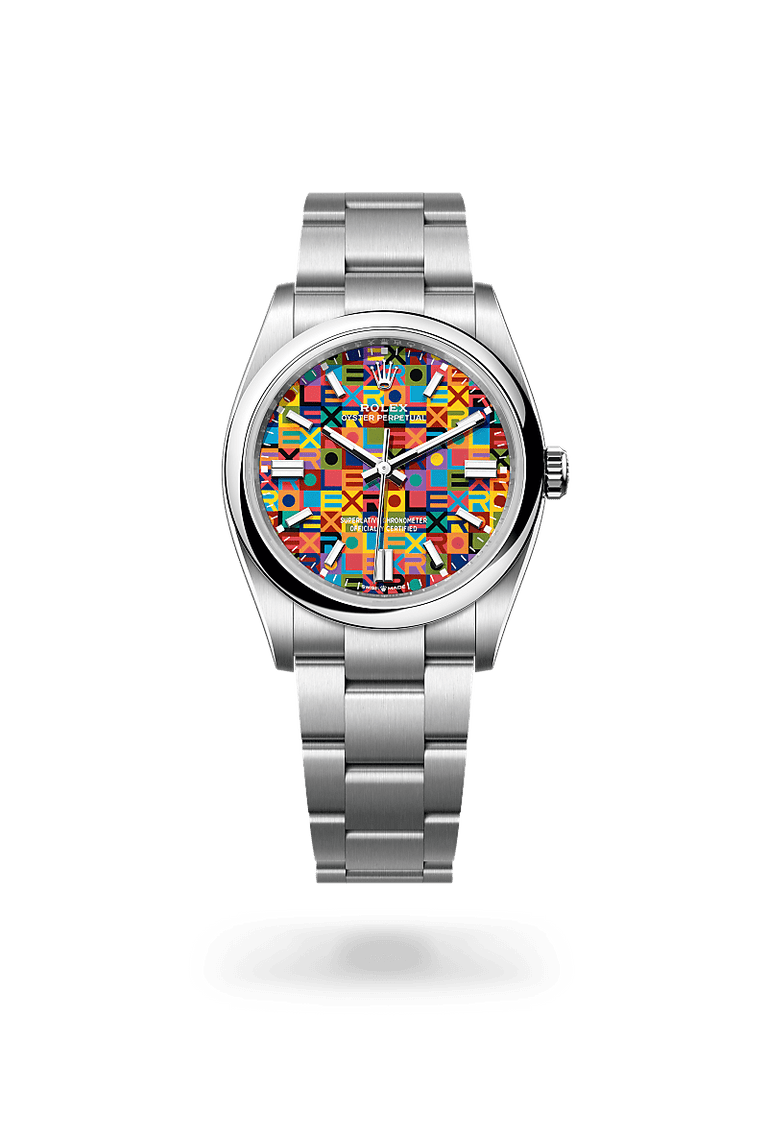 Rolex Oyster Perpetual 36 in Oystersteel, M126000-0016 - Mallory Jewellers