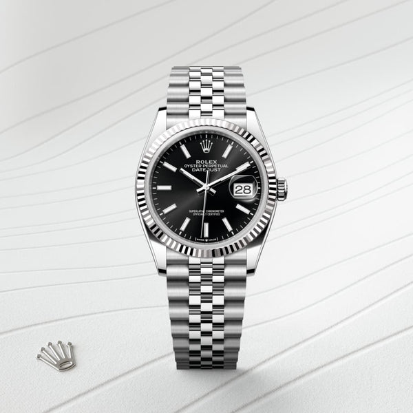 Rolex Datejust 31 in White Rolesor, M126234-0015 - Mallory Jewellers