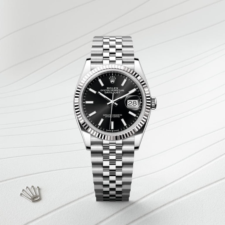 Rolex Datejust 31 in White Rolesor, M126234-0015 - Mallory Jewellers