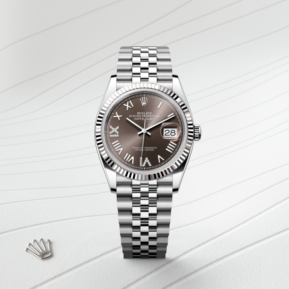 Rolex Datejust 36 in Oystersteel, M126234-0071 - Mallory Jewellers
