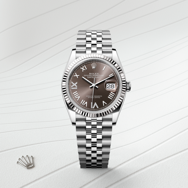 Rolex Datejust 36 in Oystersteel, M126234-0071 - Mallory Jewellers