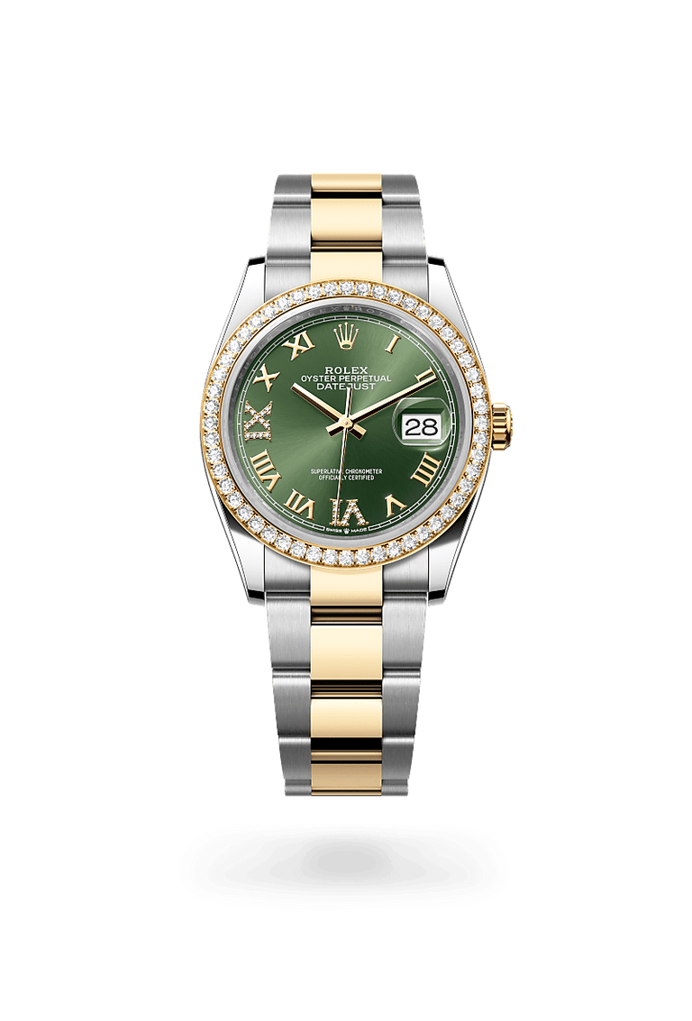 Rolex Datejust in Yellow Rolesor, M126283RBR-0012 - Mallory Jewellers