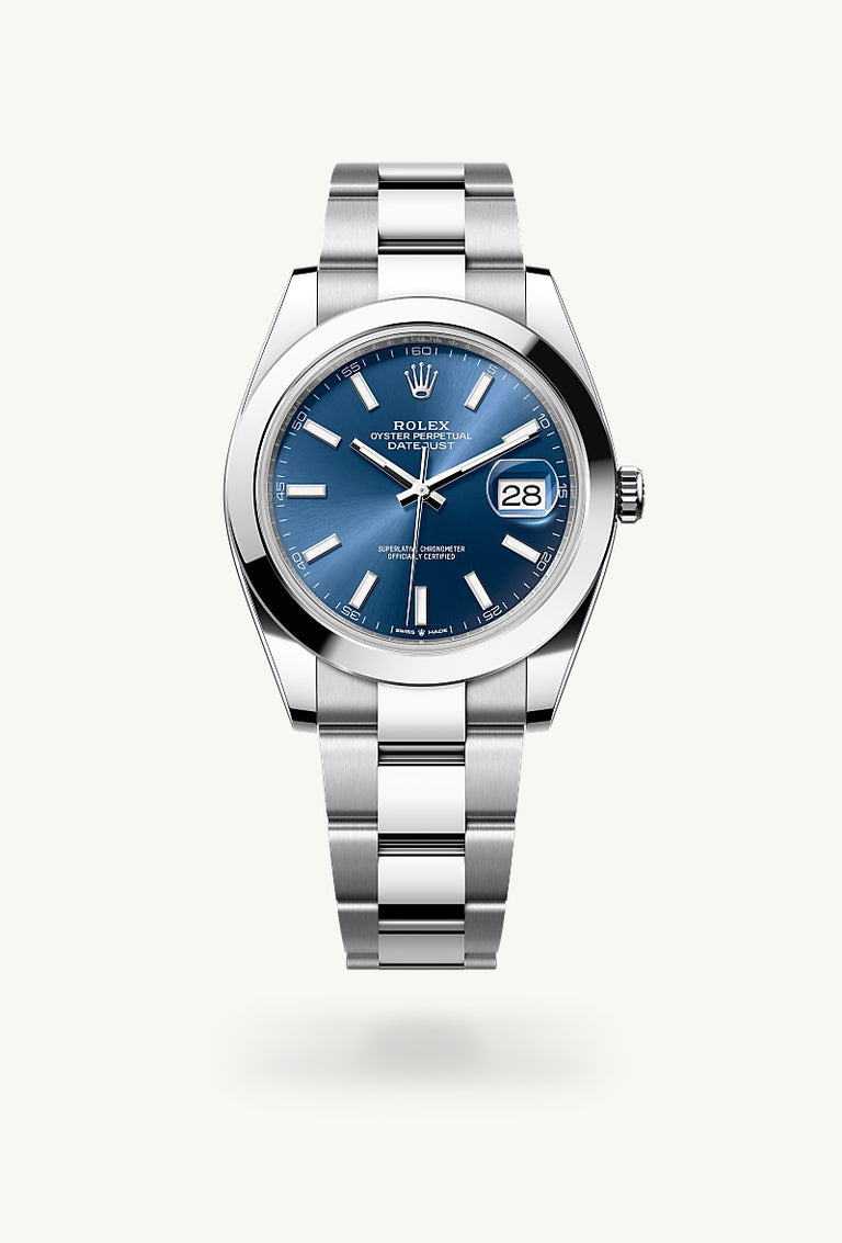 Rolex Datejust 41 in Oystersteel, M126300-0001 - Mallory Jewellers