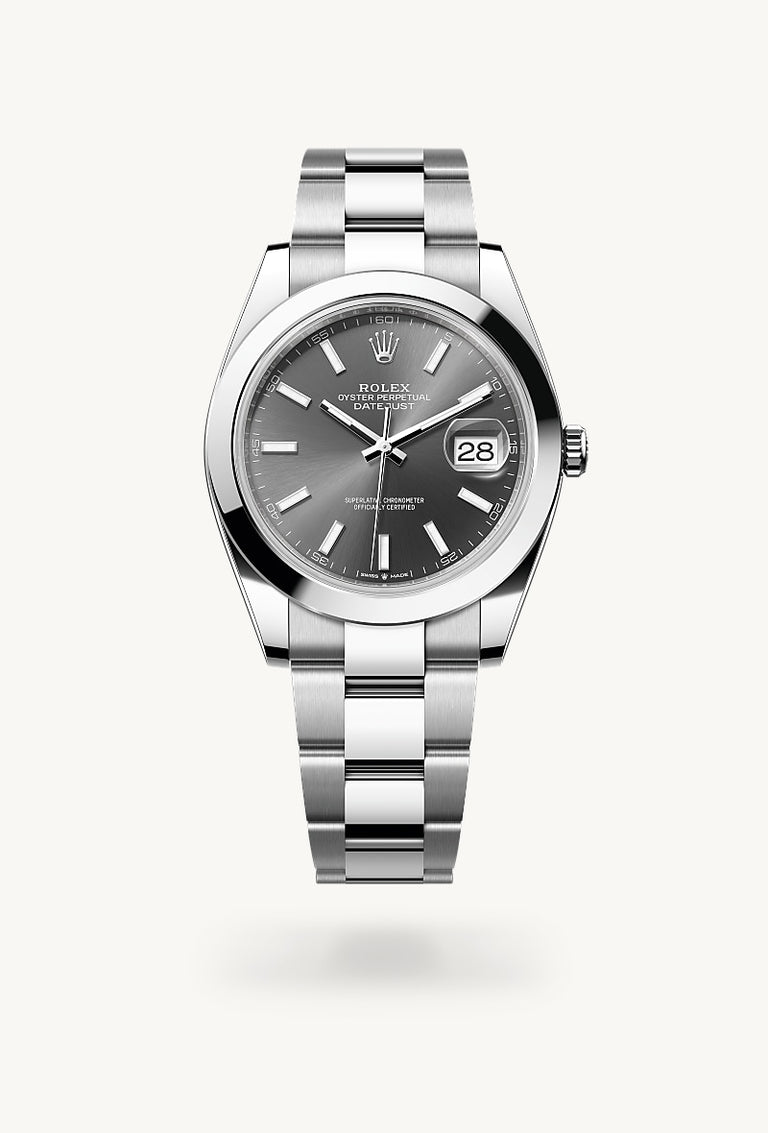 Rolex Datejust 41 in Oystersteel, M126300-0007 - Mallory Jewellers