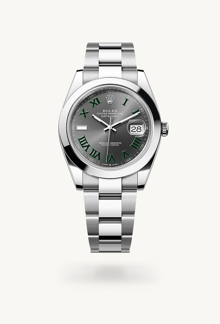 Rolex Datejust 41 in Oystersteel, M126300-0013 - Mallory Jewellers