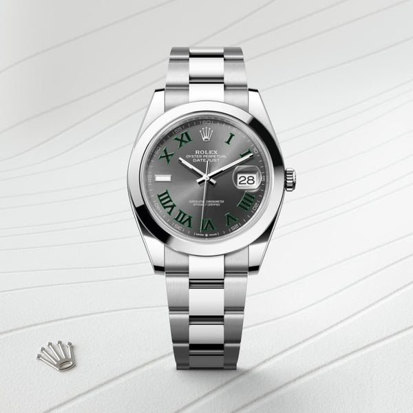 Rolex Datejust 41 in Oystersteel, M126300-0013 - Mallory Jewellers