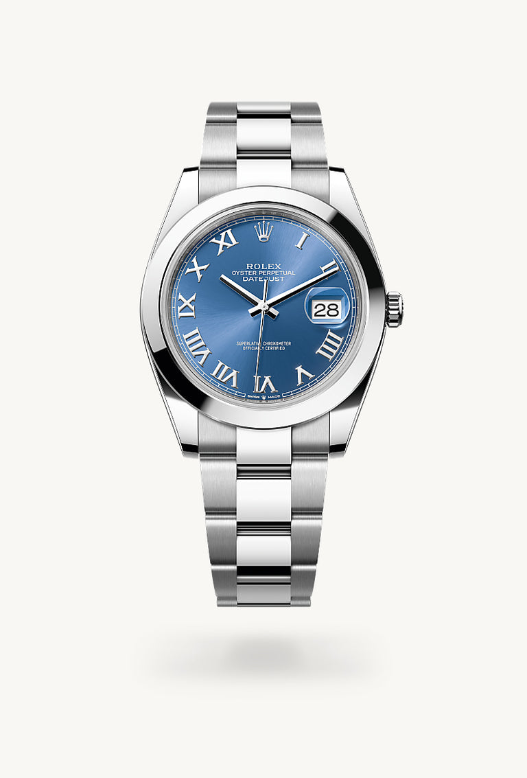 Rolex Datejust 41 in Oystersteel, M126300-0017 - Mallory Jewellers