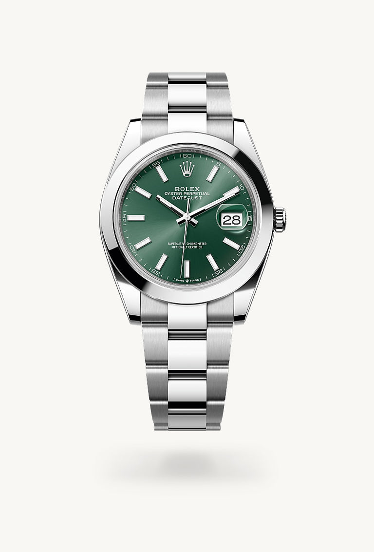 Rolex Datejust 41 in Oystersteel, M126300-0019 - Mallory Jewellers