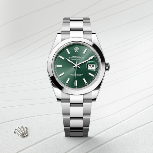 Rolex Datejust 41 in Oystersteel, M126300-0019 - Mallory Jewellers