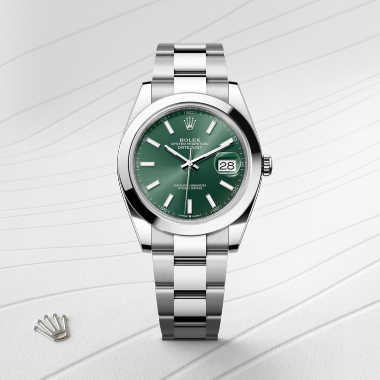Rolex Datejust 41 in Oystersteel, M126300-0019 - Mallory Jewellers
