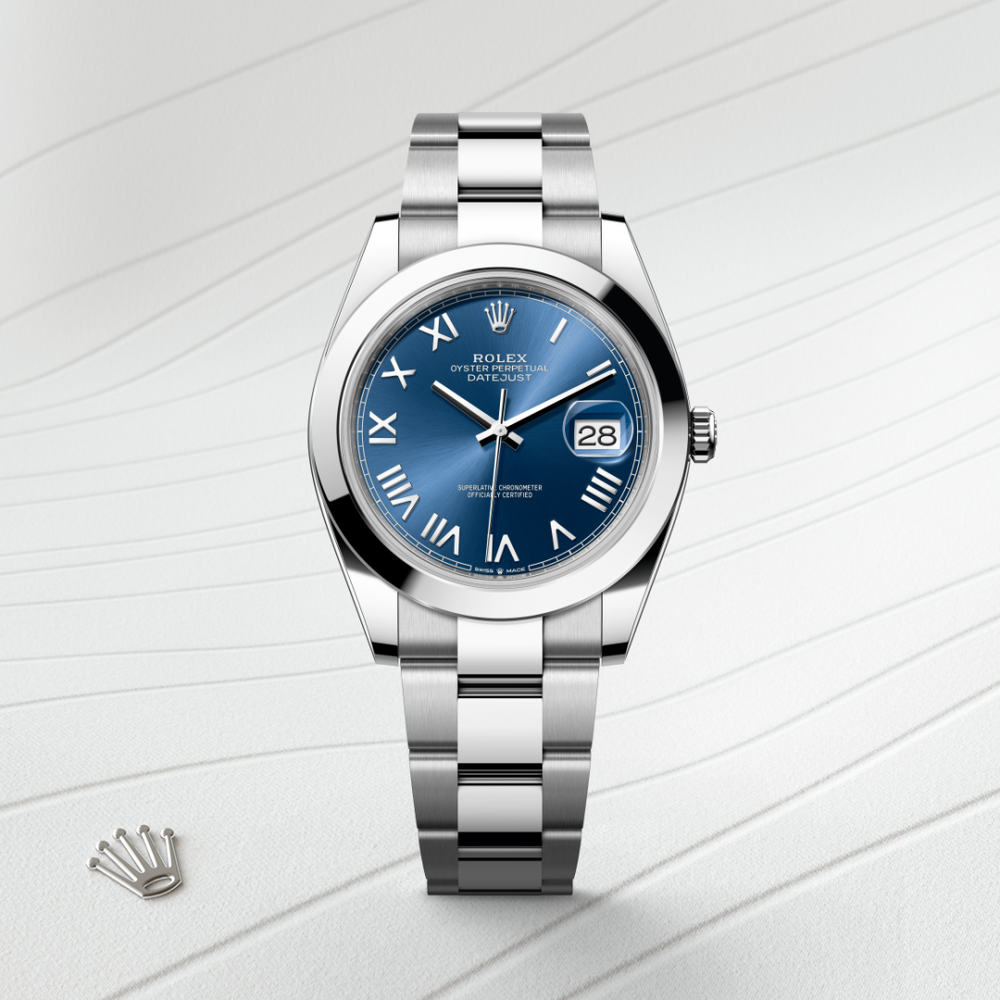 Rolex Datejust 41 in Oystersteel, M126300-0029 - Mallory Jewellers