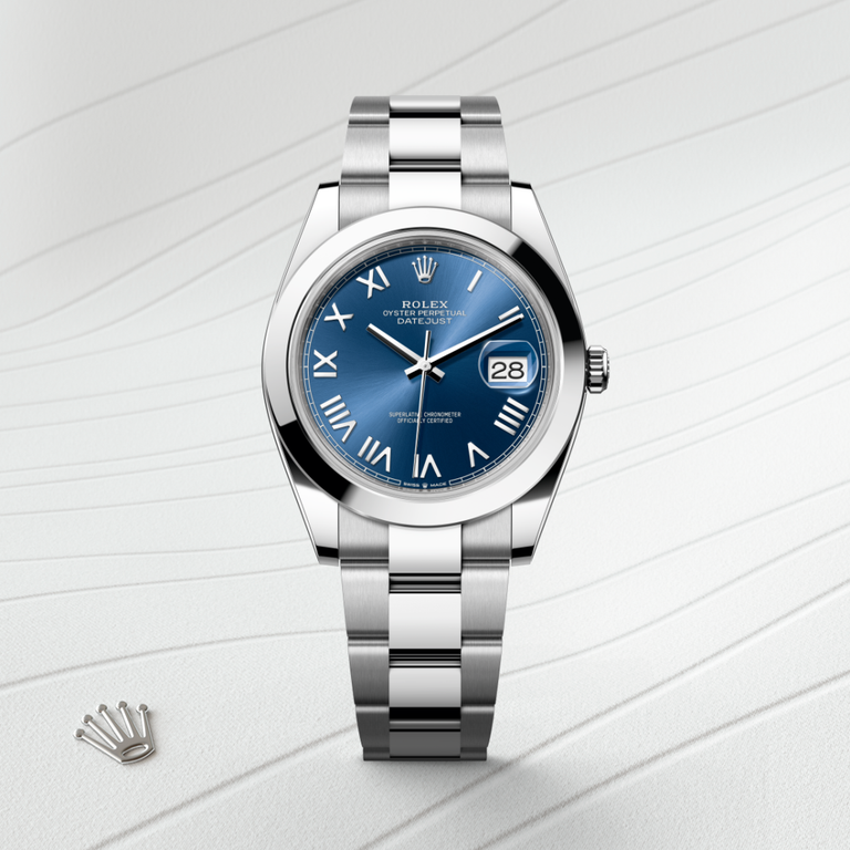 Rolex Datejust 41 in Oystersteel, M126300-0029 - Mallory Jewellers