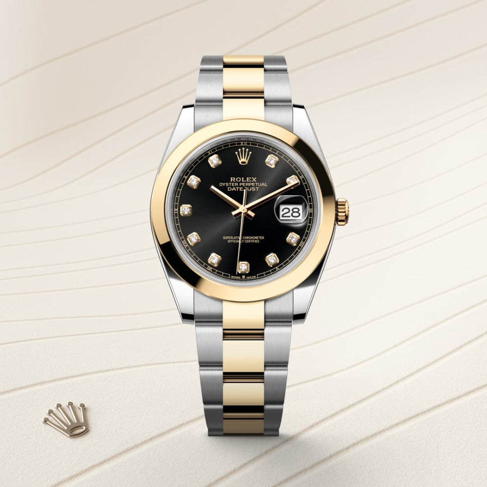 Rolex Datejust 41 in Yellow Rolesor, M126303-0005 - Mallory Jewellers
