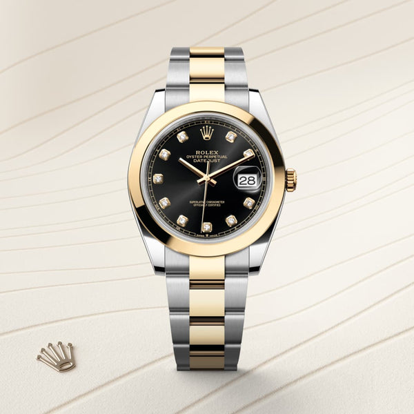 Rolex Datejust 41 in Yellow Rolesor, M126303-0005 - Mallory Jewellers