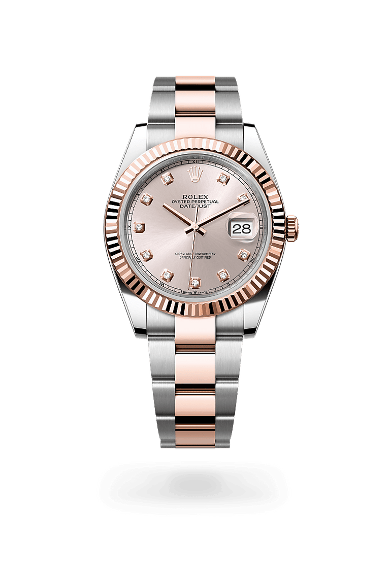 Rolex Datejust in Everose Rolesor, M126331-0007 - Mallory Jewellers