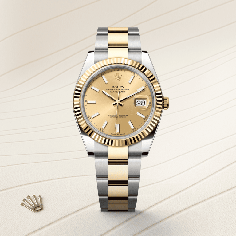 Rolex Datejust 41 in 18 ct Oystersteel and yellow gold, M126333-0009 - Mallory Jewellers