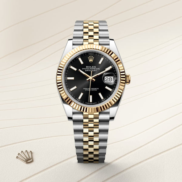 Rolex Datejust 41 Yellow Rolesor, M126333-0014 - Mallory Jewellers