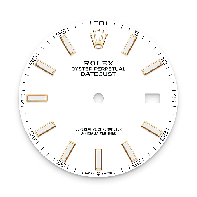 White dial 
