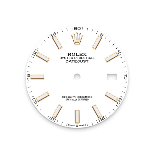 White dial