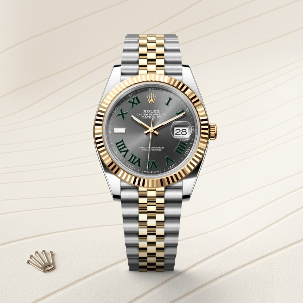 Rolex Datejust 41 in Yellow Rolesor, M126333-0020 - Mallory Jewellers