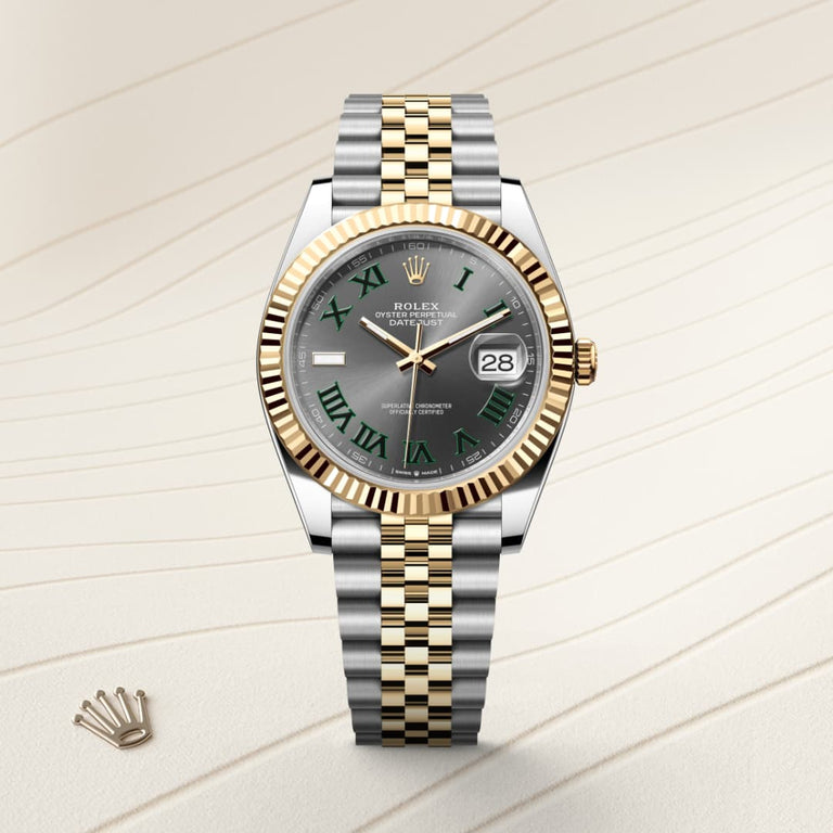 Rolex Datejust 41 in Yellow Rolesor, M126333-0020 - Mallory Jewellers