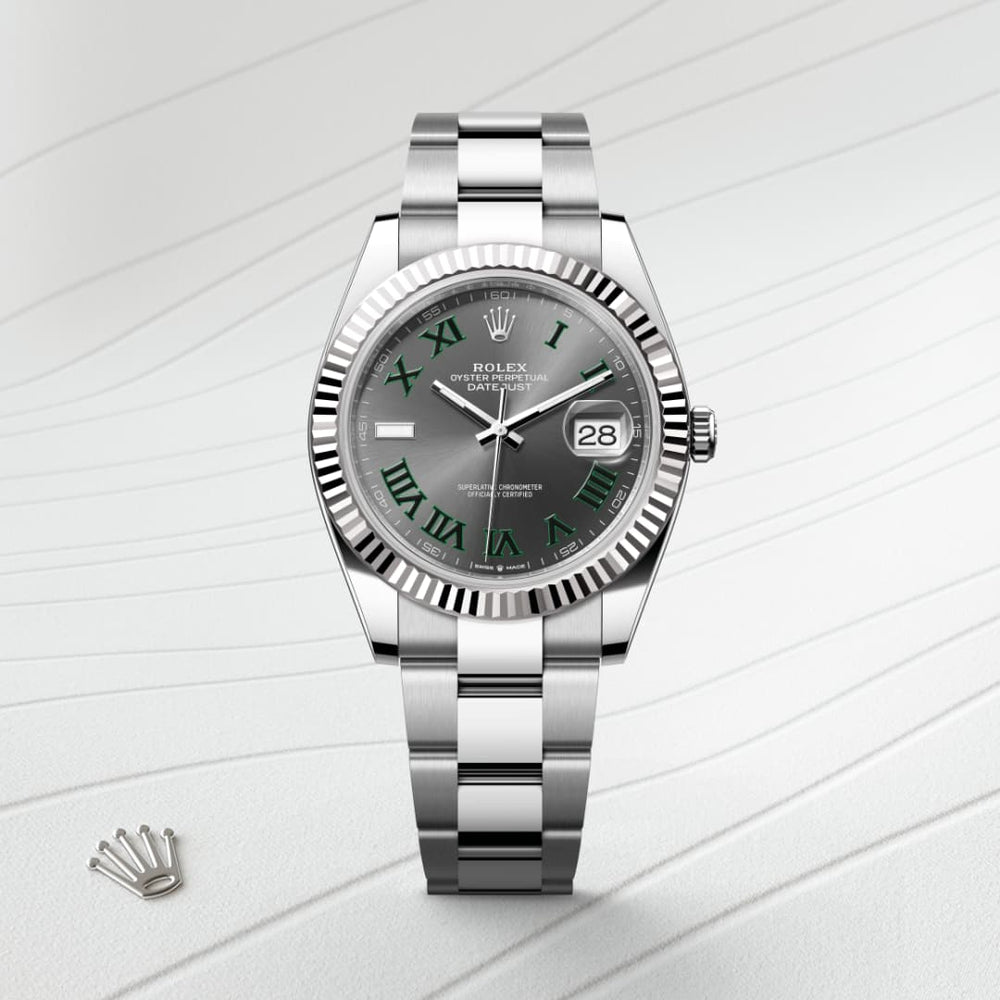 Rolex Datejust 41 in  Oystersteel, M126334-0021 - Mallory Jewellers