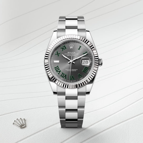 Rolex Datejust 41 in  Oystersteel, M126334-0021 - Mallory Jewellers