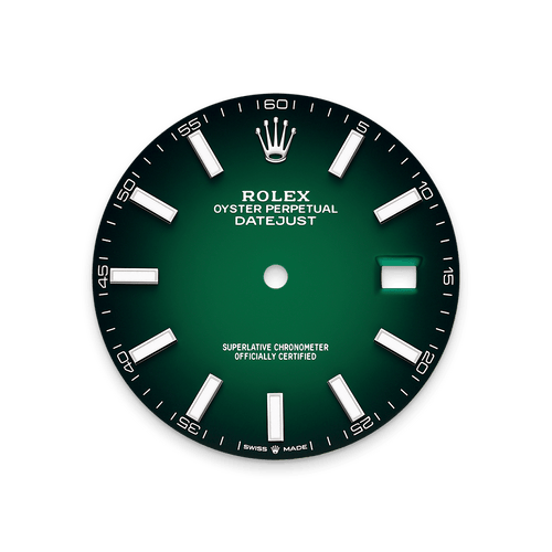 Green ombré dial