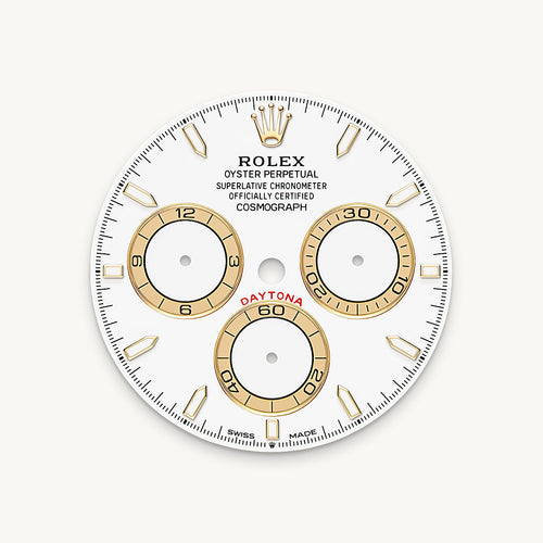 White dial