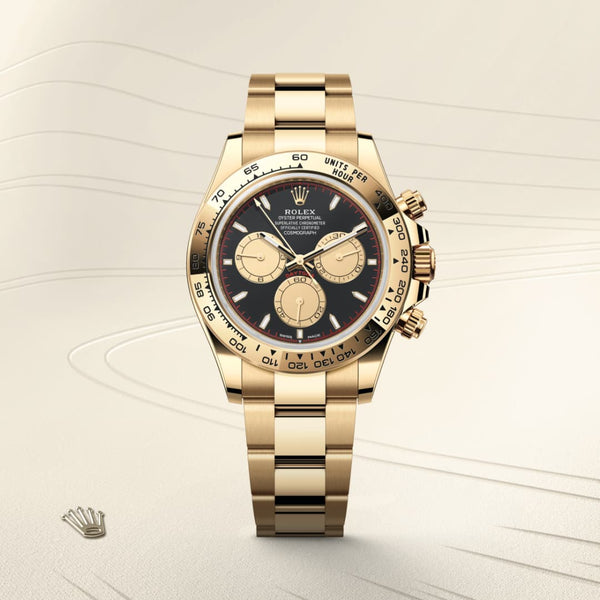 Rolex Cosmograph Daytona in 18 ct yellow gold,  M126508-0002 - Mallory Jewellers