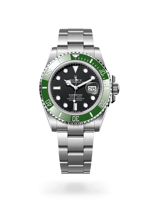 Rolex Submariner in Oystersteel, M126610LV-0002 - Mallory Jewellers