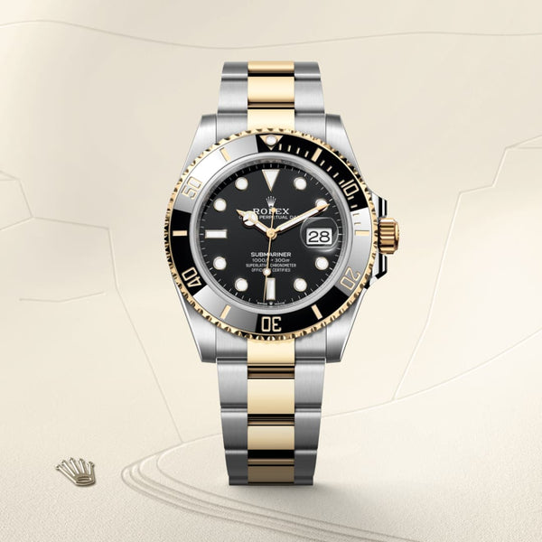 Rolex Submariner Date in Yellow Rolesor, M126613LN-0002 - Mallory Jewellers