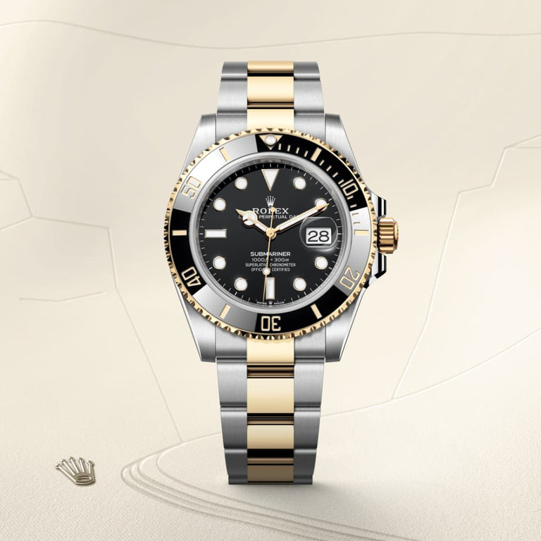 Rolex Submariner Date in Yellow Rolesor, M126613LN-0002 - Mallory Jewellers