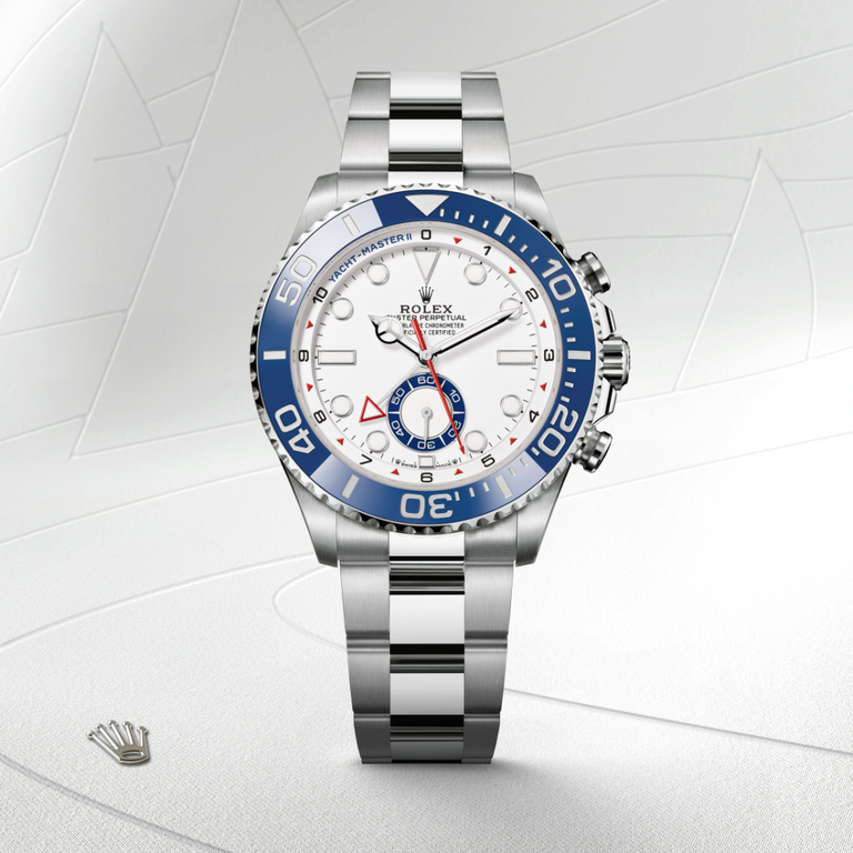 Rolex Yacht-Master II in Oystersteel, M126680-0001 - Mallory Jewellers