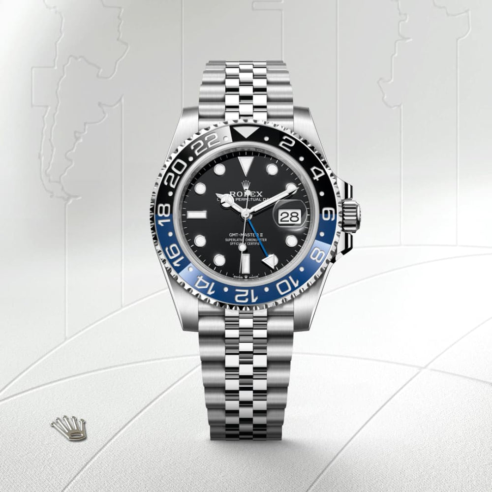 Rolex GMT-Master II in Oystersteel, M126710blnr-0002 - Mallory Jewellers