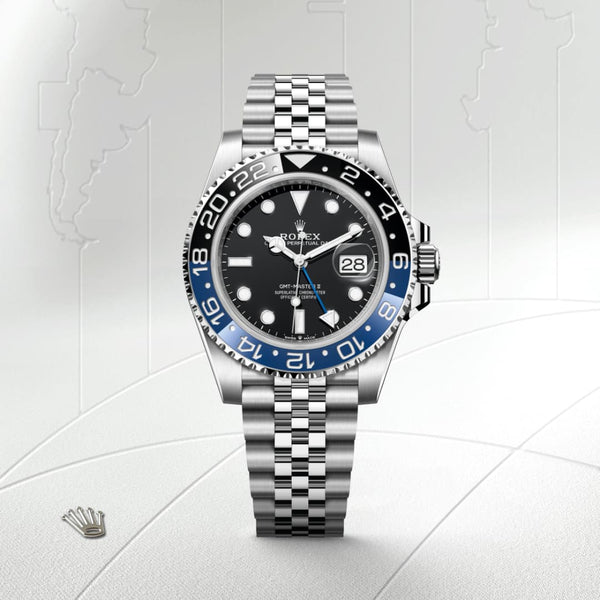 Rolex GMT-Master II in Oystersteel, M126710blnr-0002 - Mallory Jewellers